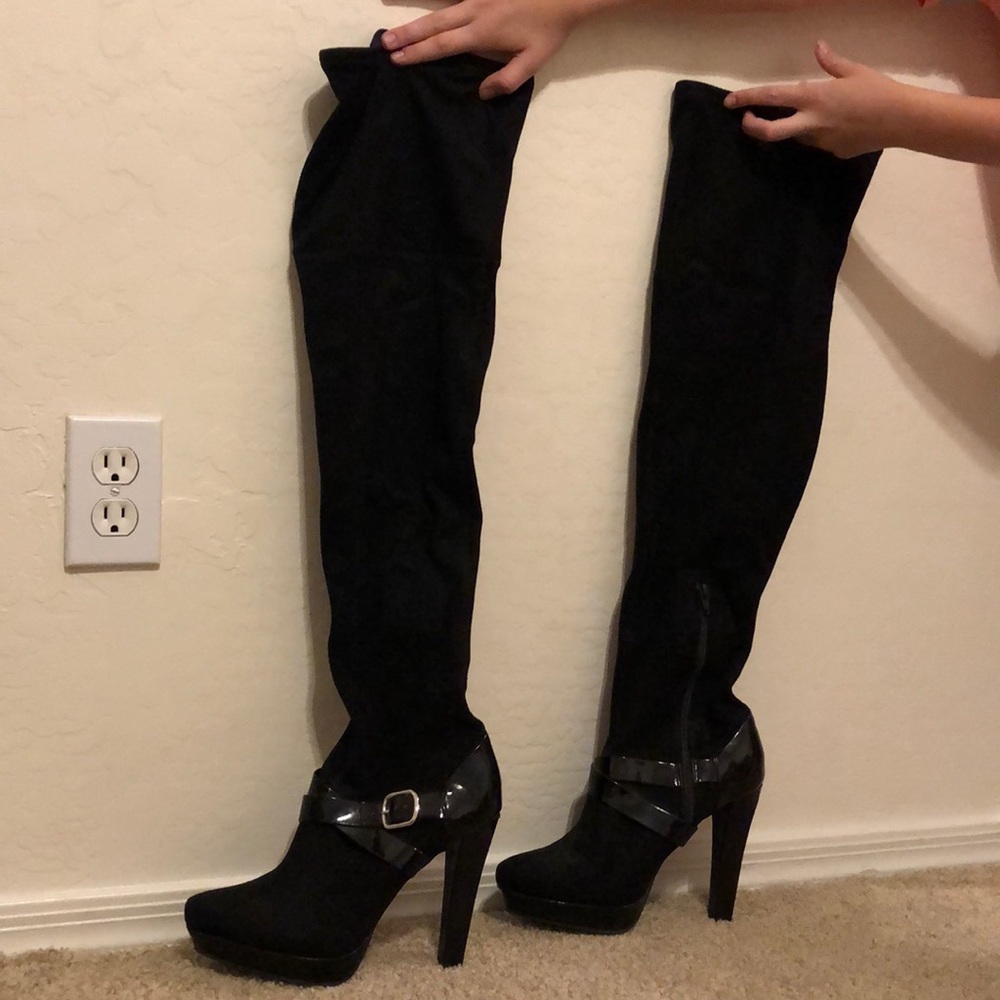 Jennifer Lopez Thigh High Boots